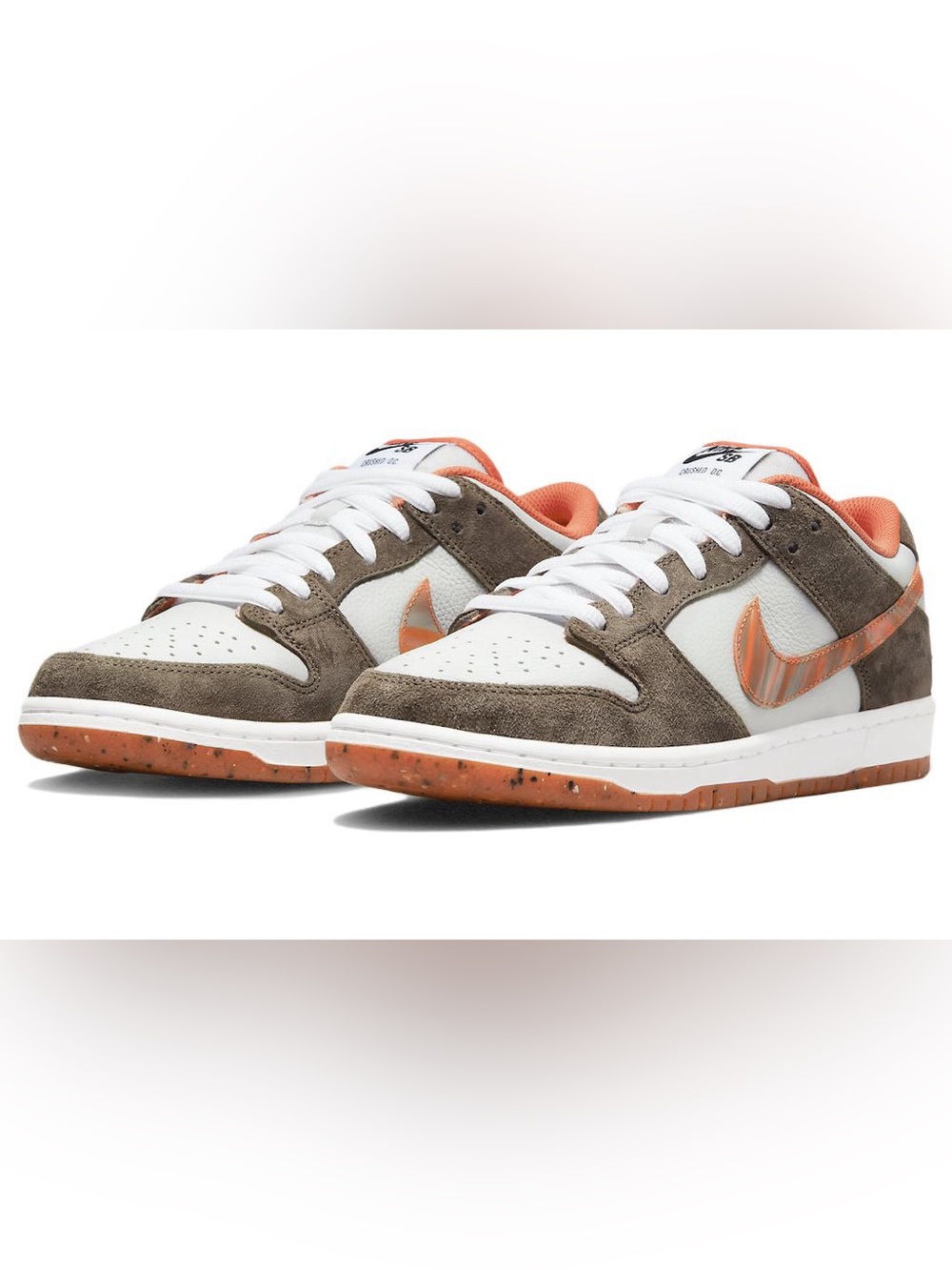 Men’s size 13 - Nike x Crushed D.C. SB Dunk Low 'Golden Hour